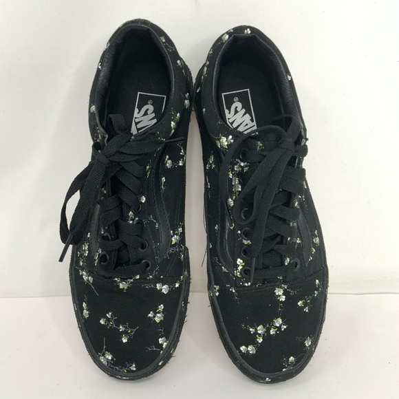 Vans Old Skool Midnight Floral Black. Womens Size 9.5. - Picture 5 of 13